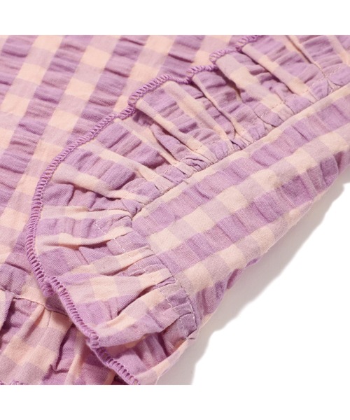 Francfranc(フランフラン)の「キッチンクロス フリルチェック ピンク(キッチンツール・レディース・ピンク・FREE)」の4枚目の写真