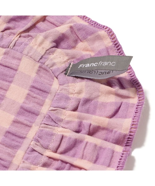Francfranc(フランフラン)の「キッチンクロス フリルチェック ピンク(キッチンツール・レディース・ピンク・FREE)」の6枚目の写真