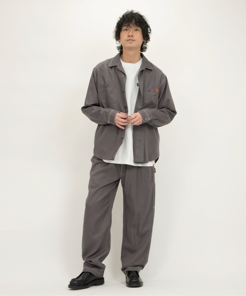 UNIVERSAL OVERALL(ユニバーサルオーバーオール)の「イージーパンツ / ペインターパンツ / EASY PAINTER PANTS(その他パンツ・メンズ・チャコールグレー/ブラック・L/M)」の12枚目の写真