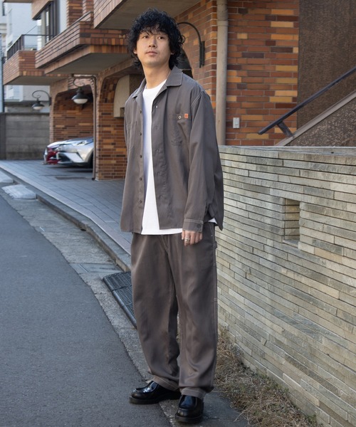 UNIVERSAL OVERALL(ユニバーサルオーバーオール)の「イージーパンツ / ペインターパンツ / EASY PAINTER PANTS(その他パンツ・メンズ・チャコールグレー/ブラック・L/M)」の13枚目の写真