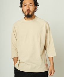 BIG MIKE（ビッグマイク）の「BIG MIKE ビッグマイク/ ラグランスリーブ 七分袖Tシャツ //// 102418700（Tシャツ/カットソー）」