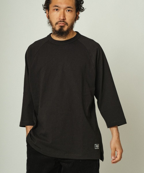 BIG MIKE ビッグマイク 24春夏新作 七分袖Tシャツ /// 102418700（Tシャツ/カットソー）｜BIG MIKE（ビッグマイク）Tシャツ/カットソー