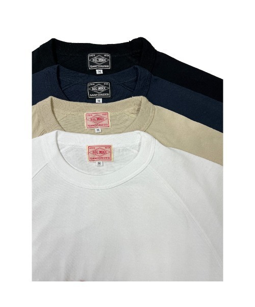 BIG MIKE ビッグマイク 24春夏新作 七分袖Tシャツ /// 102418700（Tシャツ/カットソー）｜BIG MIKE（ビッグマイク）