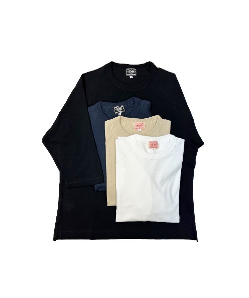 BIG MIKE ビッグマイク 24春夏新作 七分袖Tシャツ /// 102418700（Tシャツ/カットソー）｜BIG MIKE（ビッグマイク）