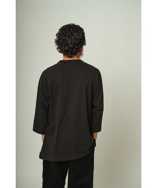 BIG MIKE ビッグマイク 24春夏新作 七分袖Tシャツ /// 102418700（Tシャツ/カットソー）｜BIG MIKE（ビッグマイク）