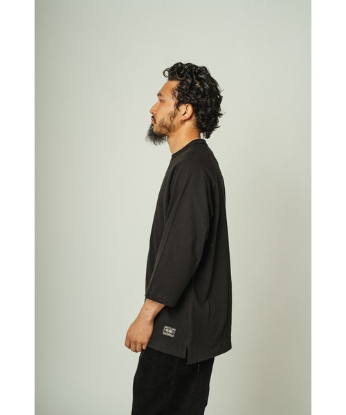 BIG MIKE ビッグマイク 24春夏新作 七分袖Tシャツ /// 102418700（Tシャツ/カットソー）｜BIG MIKE（ビッグマイク）