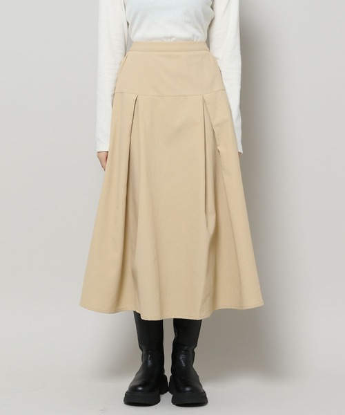 3.3 Field Trip （3.3フィールドトリップ）の「3.3 Field Trip／プリーツロングスカート 2103558（スカート・レディース・ベージュ/ブラック・FREE）」の13枚目の写真