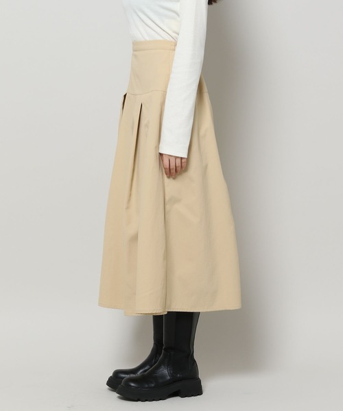 3.3 Field Trip （3.3フィールドトリップ）の「3.3 Field Trip／プリーツロングスカート 2103558（スカート・レディース・ベージュ/ブラック・FREE）」の14枚目の写真