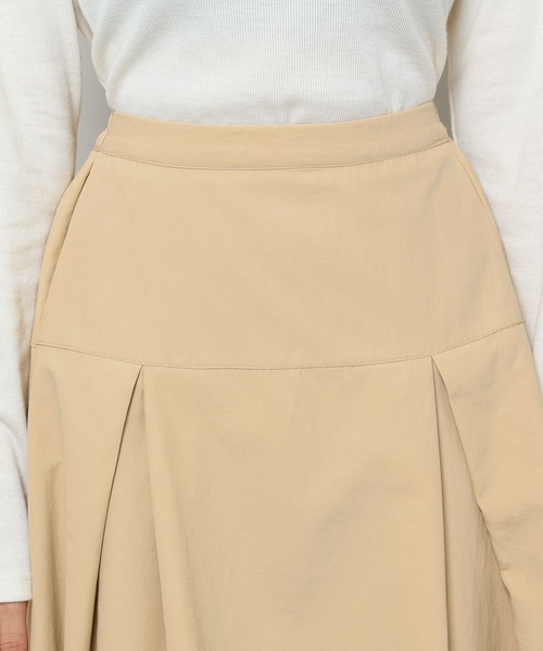3.3 Field Trip （3.3フィールドトリップ）の「3.3 Field Trip／プリーツロングスカート 2103558（スカート・レディース・ベージュ/ブラック・FREE）」の16枚目の写真