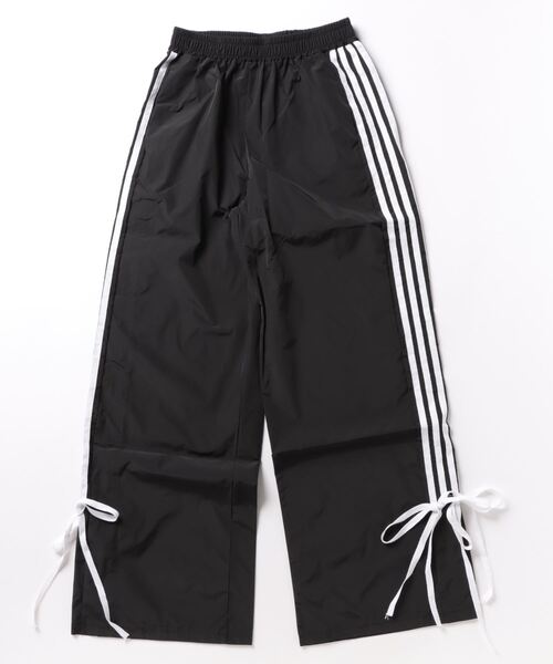 HALEY PESCA（ヘーリーペスカ）の「HALEY PESCA/ルーズデザイン　リボン付きトラックパンツ（スウェットパンツ・レディース・ブラック・SMALL/MEDIUM/LARGE）」の18枚目の写真