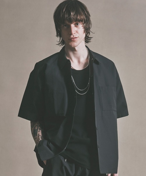 MSML（エムエスエムエル）の「SNAP BUTTON SHIRT / スナップ
