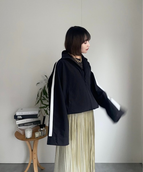 セール】ワイドスリーブトラックジャケットブルゾン（ジャージ
