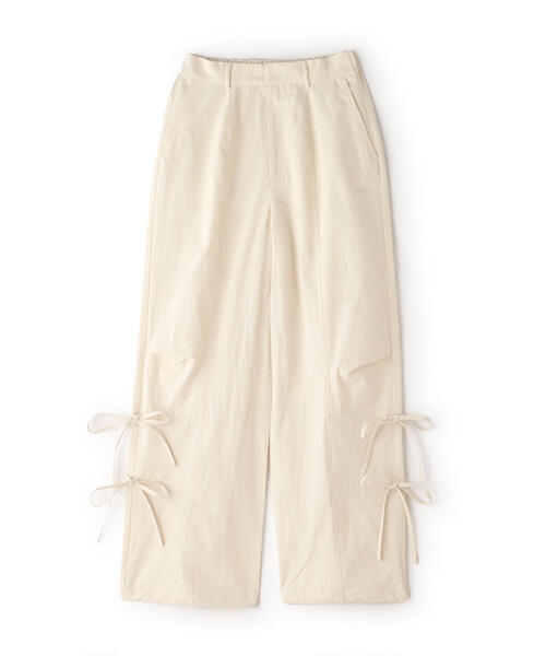 FREE'S MART（フリーズマート）の「◆リボンディティールカーゴパンツ（カーゴパンツ・レディース・カーキ/ブラック/ホワイト・SMALL/MEDIUM）」の15枚目の写真