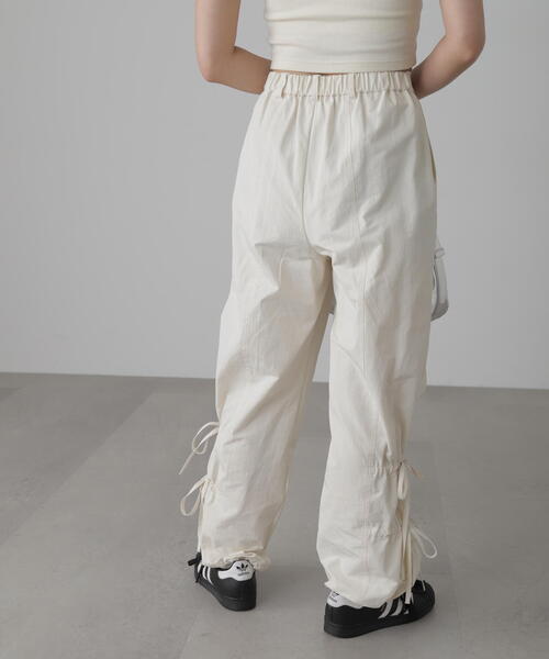 FREE'S MART（フリーズマート）の「◆リボンディティールカーゴパンツ（カーゴパンツ・レディース・カーキ/ブラック/ホワイト・SMALL/MEDIUM）」の22枚目の写真