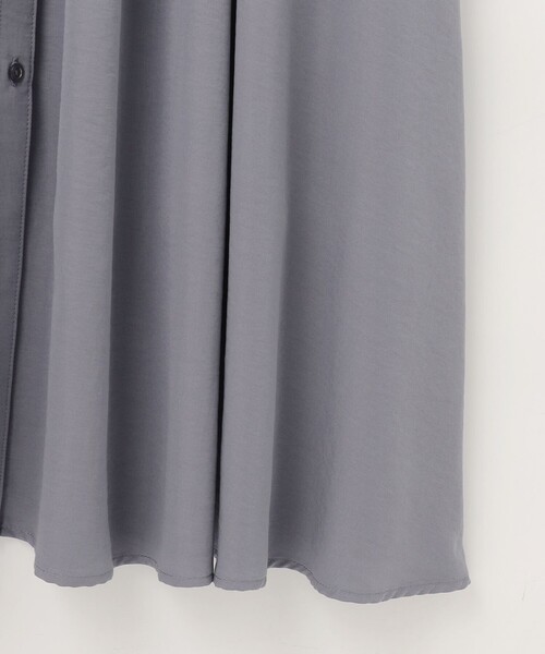 ANY SIS(エニィスィス)の「【撥水】シャーリングシャツ ワンピース(シャツワンピース・レディース・ダルブルー系/ライトイエロー系/ネイビー系・0)」の13枚目の写真