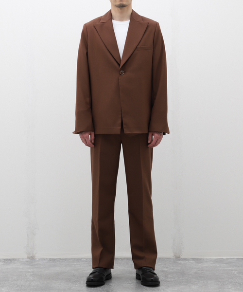 EDIFICE(エディフィス)の「【Sefr / セファー】MIKE SUIT TROUSER(スラックス・メンズ・ブラウン・X-SMALL/SMALL)」の10枚目の写真