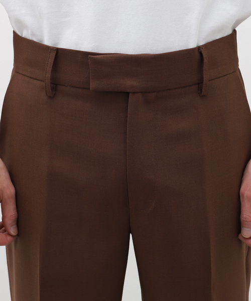 EDIFICE(エディフィス)の「【Sefr / セファー】MIKE SUIT TROUSER(スラックス・メンズ・ブラウン・X-SMALL/SMALL)」の14枚目の写真