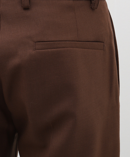 EDIFICE(エディフィス)の「【Sefr / セファー】MIKE SUIT TROUSER(スラックス・メンズ・ブラウン・X-SMALL/SMALL)」の4枚目の写真