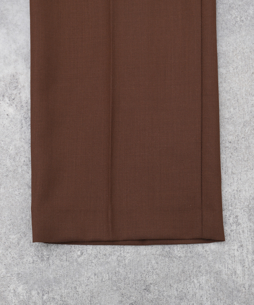 EDIFICE(エディフィス)の「【Sefr / セファー】MIKE SUIT TROUSER(スラックス・メンズ・ブラウン・X-SMALL/SMALL)」の6枚目の写真