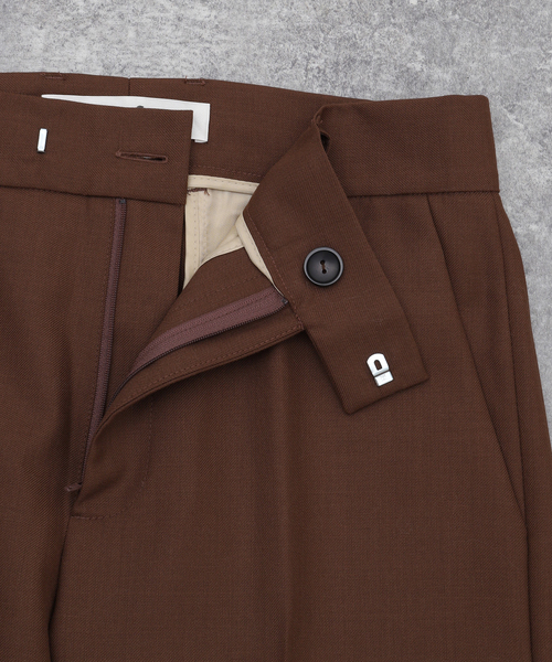 EDIFICE(エディフィス)の「【Sefr / セファー】MIKE SUIT TROUSER(スラックス・メンズ・ブラウン・X-SMALL/SMALL)」の7枚目の写真