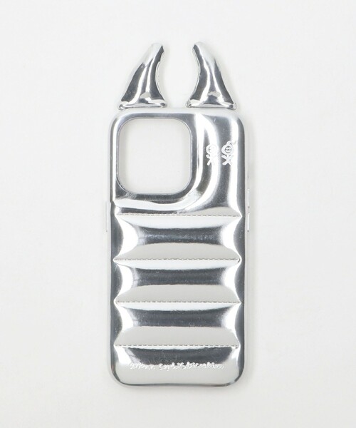 Urban Sophistication シルバーケース The Puffer Case® - Rhinestones in Silver | Urban Sophistication