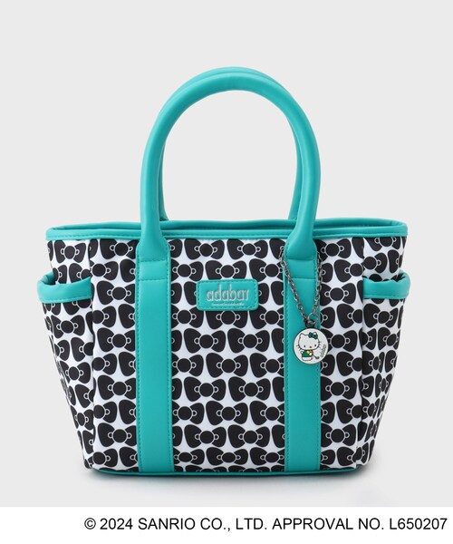 adabat(アダバット)の「◆【ハローキティ】リボンデザイン カートバッグ(トートバッグ・レディース・グリーン系その他2・00)」の1枚目の写真
