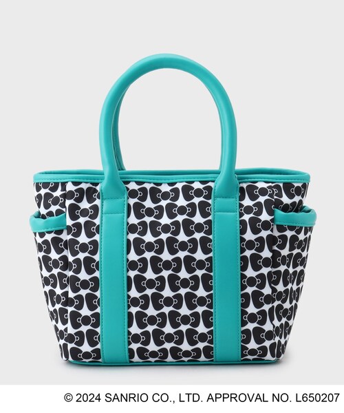 adabat(アダバット)の「◆【ハローキティ】リボンデザイン カートバッグ(トートバッグ・レディース・グリーン系その他2・00)」の4枚目の写真