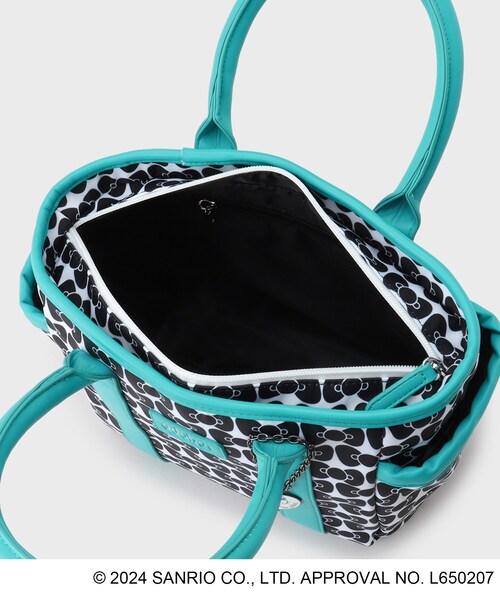 adabat(アダバット)の「◆【ハローキティ】リボンデザイン カートバッグ(トートバッグ・レディース・グリーン系その他2・00)」の6枚目の写真