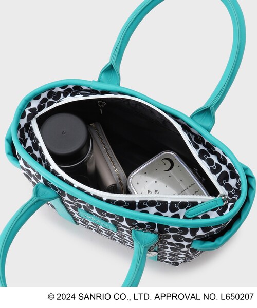 adabat(アダバット)の「◆【ハローキティ】リボンデザイン カートバッグ(トートバッグ・レディース・グリーン系その他2・00)」の7枚目の写真