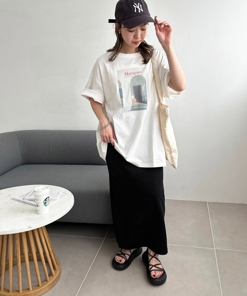 DISCOAT(ディスコート)の「【ユニセックス】アソートフォトプリントビッグTシャツ《WEB限定》(Tシャツ/カットソー・レディース・グレー/オレンジ/ブルー系その他・FREE)」の10枚目の写真