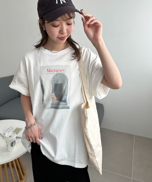 ユニセックス】アソートフォトプリントビッグTシャツ《WEB限定》（T  