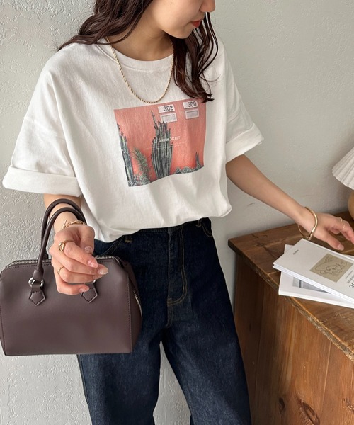 ユニセックス】アソートフォトプリントビッグTシャツ《WEB限定