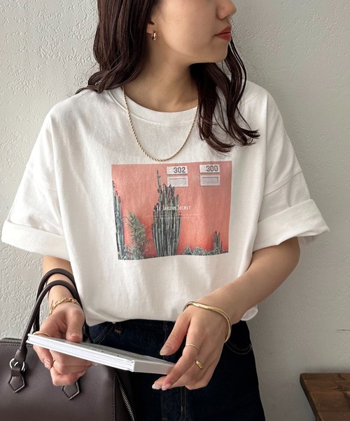 DISCOAT(ディスコート)の「【ユニセックス】アソートフォトプリントビッグTシャツ《WEB限定》(Tシャツ/カットソー・レディース・グレー/オレンジ/ブルー系その他・FREE)」の19枚目の写真