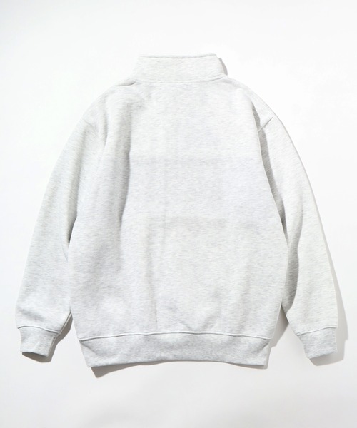 GERRY（ジェリー）の「【GERRY/ジェリー】裏起毛 ワンポイント刺繍ロゴ ハーフジップスウェット（スウェット・メンズ・ネイビー/ダークグレー/アッシュグレー・L/M/LL）」の11枚目の写真