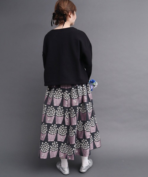 peu pres（プープレ）の「裏毛ミトンポッケPO（スウェット・レディース・ブラック/アイボリー・FREE）」の17枚目の写真