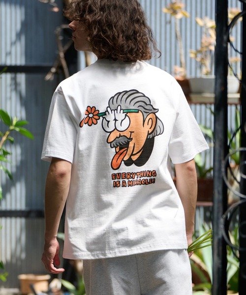 セール】mt9099- GERBERA HAND POP ART -HEAVY WEIGHT-T Tシャツ