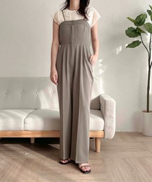 apres jour clair | 【apres jour clair】ベアサロペット【ZOZOTOWN限定アイテム】(サロペット/オーバーオール)