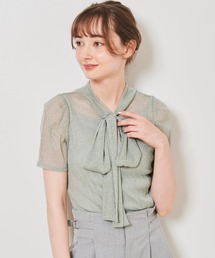 31 Sons de mode | キャミセット２ＷＡＹボウタイシアーラメトップス(Tシャツ/カットソー)