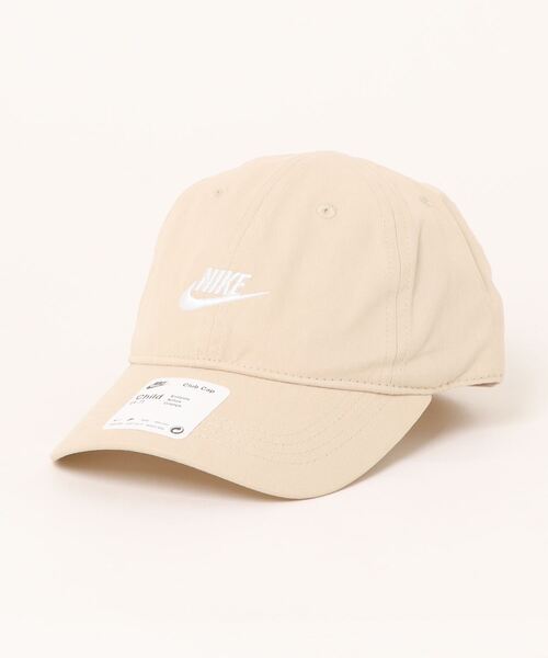 NIKE(ナイキ)の「【NIKE】NAN FUTURA CURVE BRIM CAP/ベースボールキャップ/帽子/ナイキ/キッズ(キャップ・キッズ・ブラック/ベージュ/ホワイト/グリーン/ピンク/ベビーピンク/セージグリーン/ブルー/ライトグリーン・FREE)」の3枚目の写真