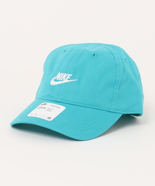 NIKE(ナイキ)の「【NIKE】NAN FUTURA CURVE BRIM CAP/ベースボールキャップ/帽子/ナイキ/キッズ(キャップ・キッズ・ブラック/ベージュ/ホワイト/グリーン/ピンク/ベビーピンク/セージグリーン/ブルー/ライトグリーン・FREE)」の6枚目の写真