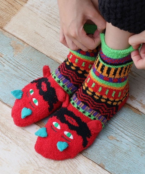 チチカカ（チチカカ）の「アミーゴルームソックス 23-25cm（ソックス/靴下・レディース・その他1/その他4/その他3/その他2・FREE）」の3枚目の写真