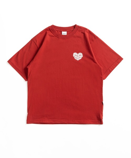 boohoo MAN DRIP HEART ハート バックプリント 半袖 Tシャツ Short Sleeve Boxy Heart Graphic Shirt | boohoo USA
