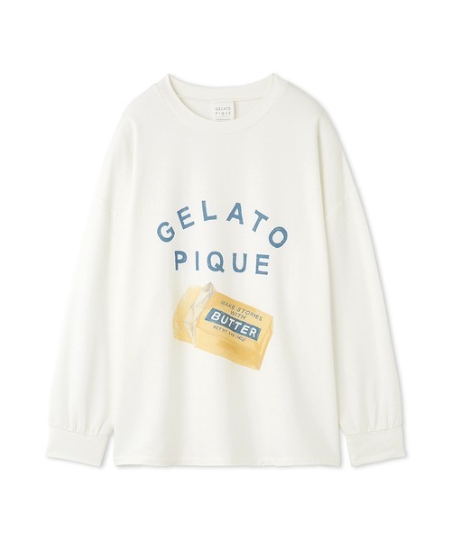 gelato pique（ジェラートピケ）の「BUTTER/PIEワンポイントロン