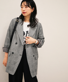 COUTURE D`ADAM / クチュールドアダム】グレンチェックダブル