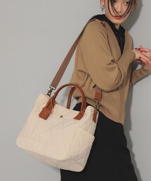 Ray BEAMS | toleur / ナイロン キルティング 2way トートバッグ(トートバッグ)