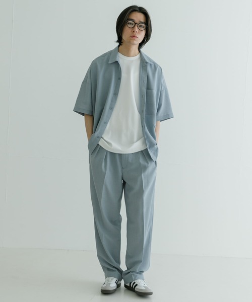 URBAN RESEARCH（アーバンリサーチ）の「URBAN RESEARCH iD　ドライタッチLINEN LIKE EASY PANTS（その他パンツ・メンズ・ブラック/ブルー系その他・MEDIUM/LARGE）」の7枚目の写真