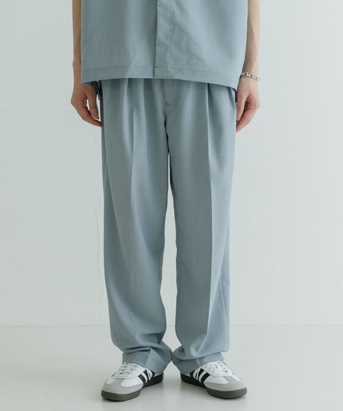URBAN RESEARCH（アーバンリサーチ）の「URBAN RESEARCH iD　ドライタッチLINEN LIKE EASY PANTS（その他パンツ・メンズ・ブラック/ブルー系その他・MEDIUM/LARGE）」の8枚目の写真