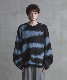 CIASENSE（シアセンス）の「abstract loose shaggy knit / アブストラクト ルーズ シャギーニット（ニット/セーター）」