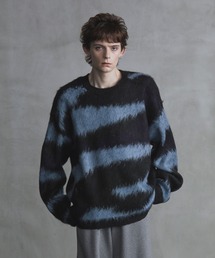 CIASENSE（シアセンス）の「abstract loose shaggy knit / アブストラクト ルーズ シャギーニット（ニット/セーター）」