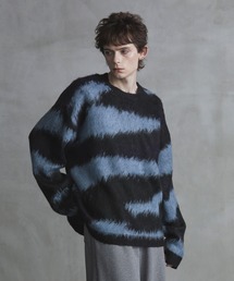 CIASENSE（シアセンス）の「abstract loose shaggy knit / アブストラクト ルーズ シャギーニット（ニット/セーター）」